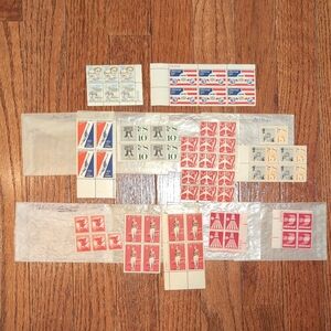 USPS Airmail Stamp Bundle 60 Stamps